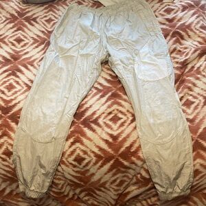 Men'sCream pants